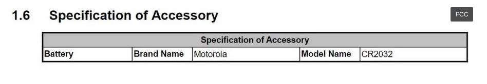 Moto Tag, standart bir CR2032 düğme pil ile çalıştırılacak - Motorola'nın Moto Tag ürün izleyicisi FCC sertifikası alıyor, Bluetooth LE ve UWB'yi destekliyor