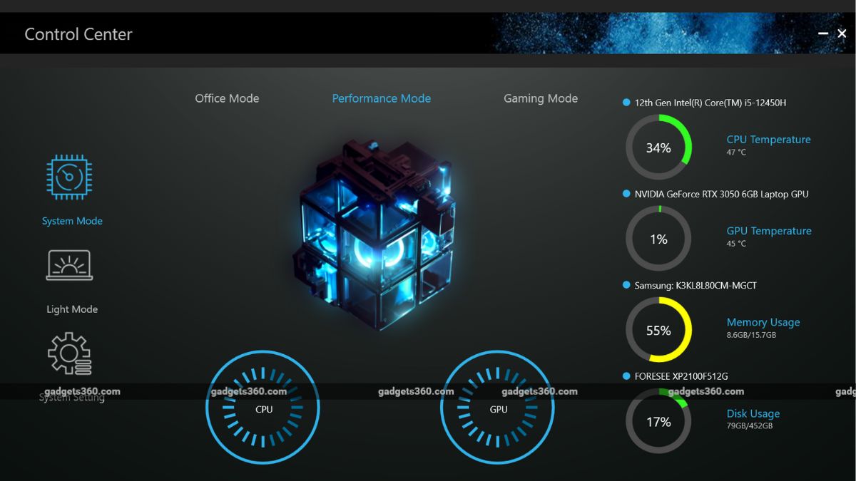 infinix gt kitap kontrol merkezi InfinixGTBook Infinix