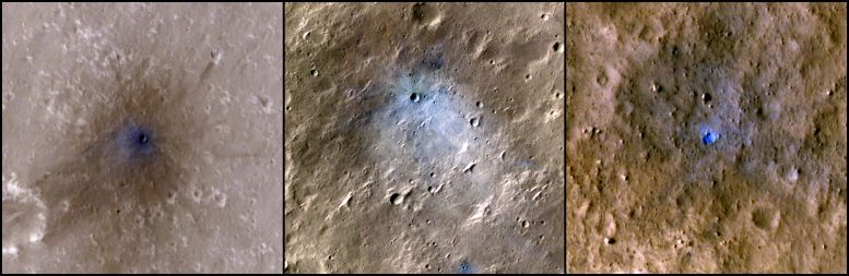 Mars Meteoroid Çarpma Krateri Kolajı