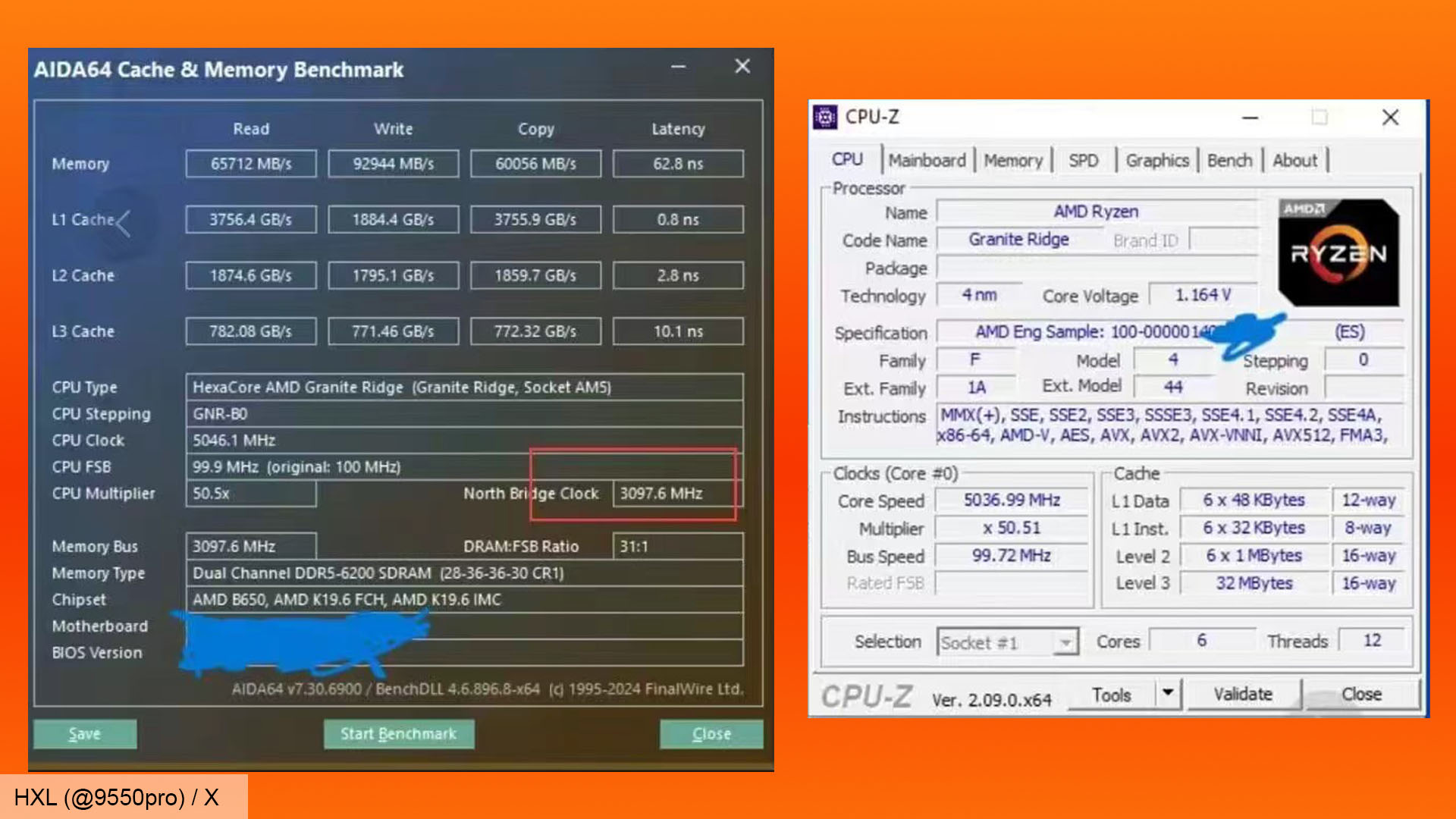 AMD’nin yeni Ryzen 5 9600X CPU’su bu sızıntıda karşılaştırıldı