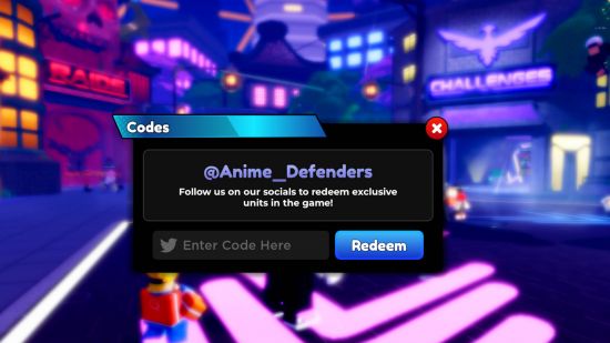 Anime Defenders kodları Haziran 2024