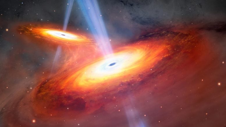 Gökbilimciler Kozmik Şafakta Birleşen İlk Kuasar Çiftini Keşfetti