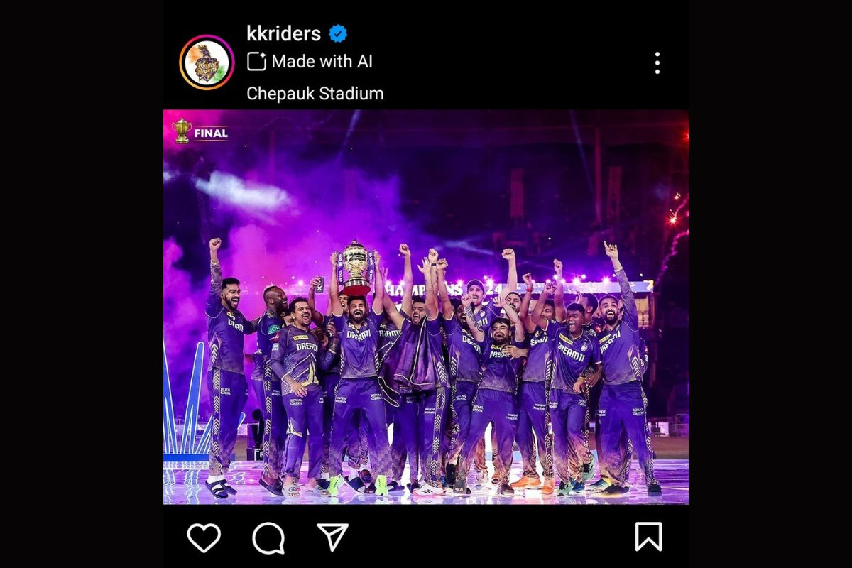 kkr instagram AI etiketi KKR Instagram AI Etiketi
