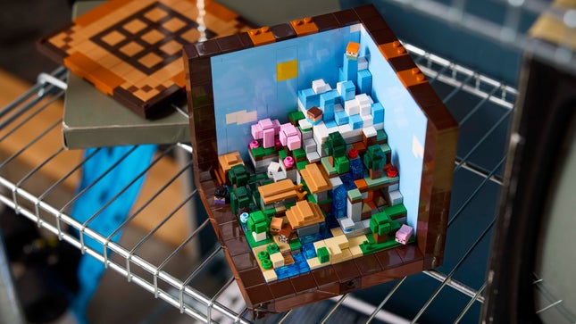 Lego'nun İlk Yetişkin Odaklı Minecraft Seti Çok Şık Bir Küp başlıklı makale için resim