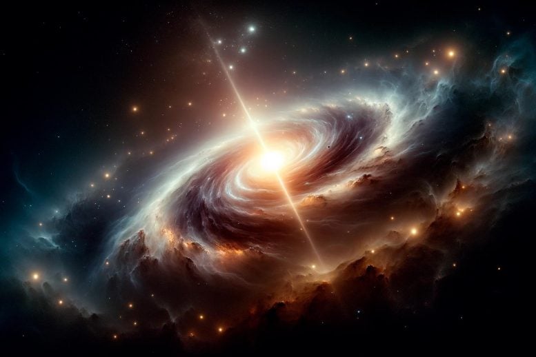 MIT Gökbilimcileri Erken Kuasarlardan Elde Edilmesi Zor Yıldız Işığını Yakaladı