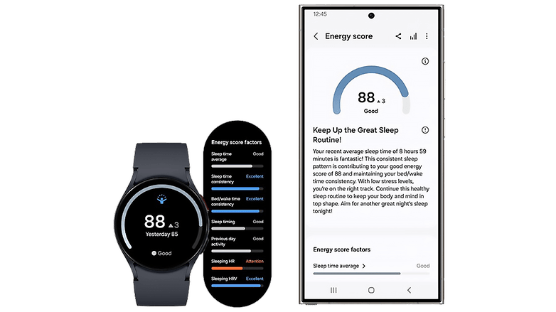 Samsung One UI 6 Watch güncellemesi yeni Enerji Puanı ekliyor