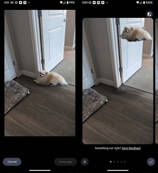Pixel 6 Pro'daki Magic Editor, Pomeranian'ın uçmasına yardımcı oluyor - Samsung Galaxy cihazları artık Magic Editor'ı Google Fotoğraflar uygulaması aracılığıyla kullanabilir