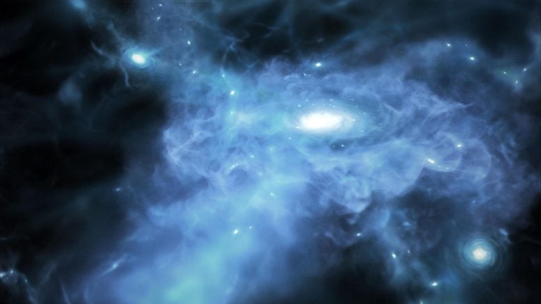 Soğuk Gazla Beslenen İlk Galaksilere Tanık Olmak