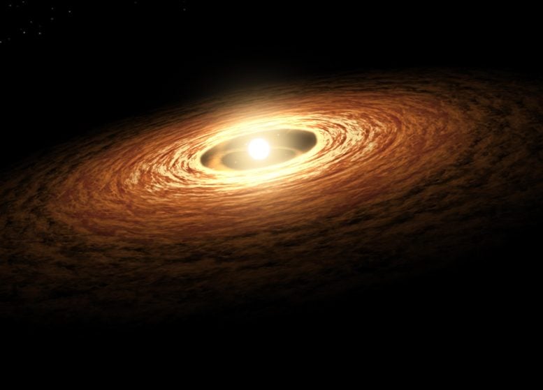 Webb Teleskobu Genç Yıldızın Etrafındaki Gizemli Karbon Hazinesini Ortaya Çıkardı