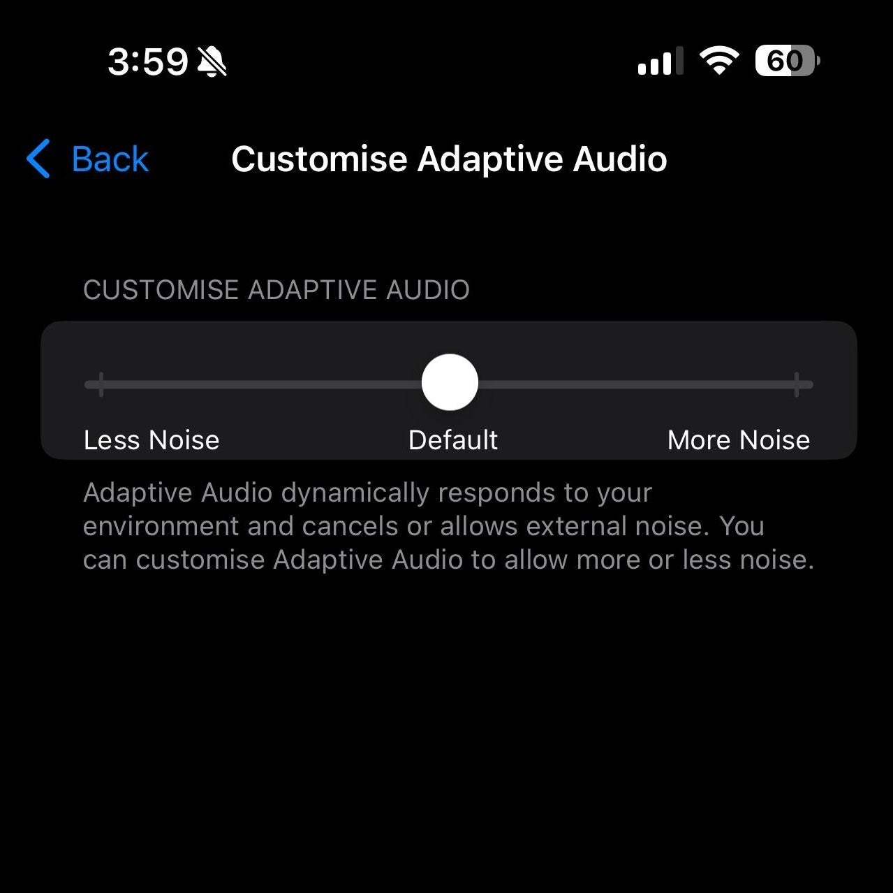 Resim kredisi - livetester0600/Reddit - Yeni AirPods Pro beta özelliği, gürültü engellemede ince ayar yapmanızı sağlar