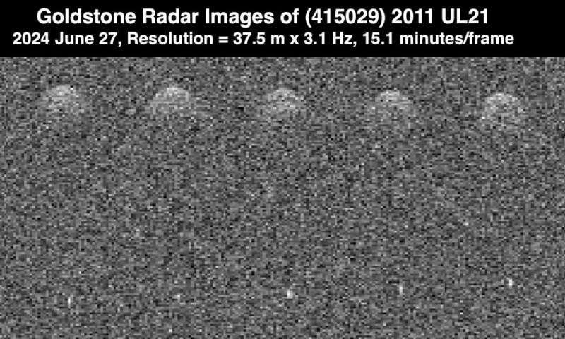 NASA'nın gezegen radarı iki büyük asteroitin yakınlaşmasını izliyor
