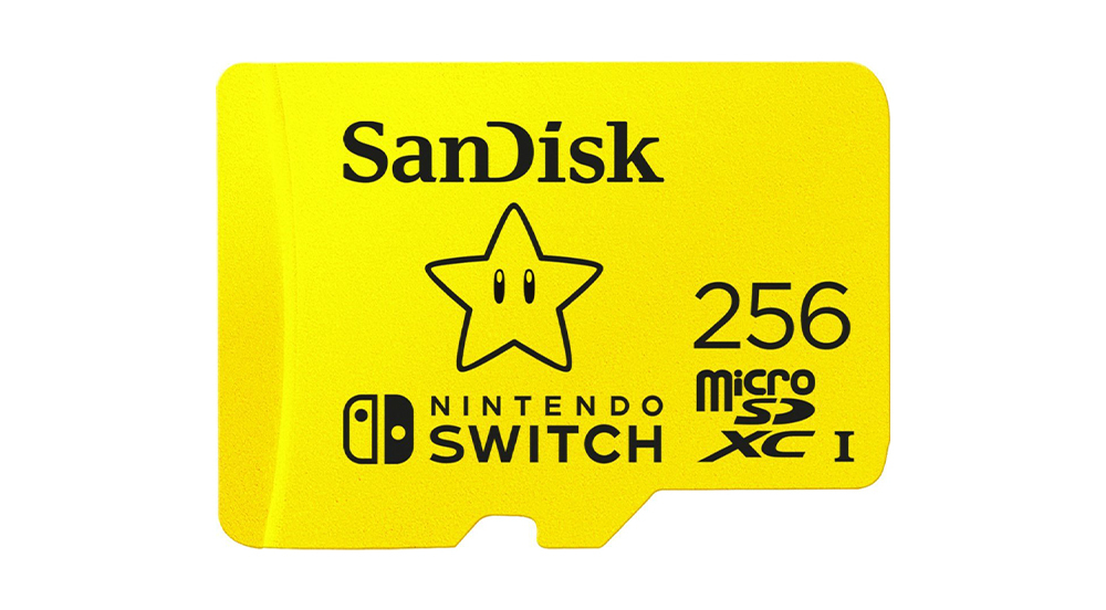 SanDisk 256GB MicroSDXC Nintendo Sürümü