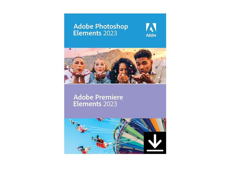 Adobe Photoshop Elements 2023 ve Premiere Elements 2023 paket kutusu resmi