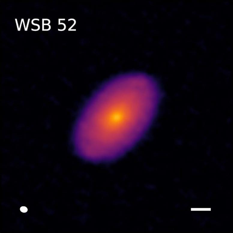 Protoplaneter Disk WSB 52