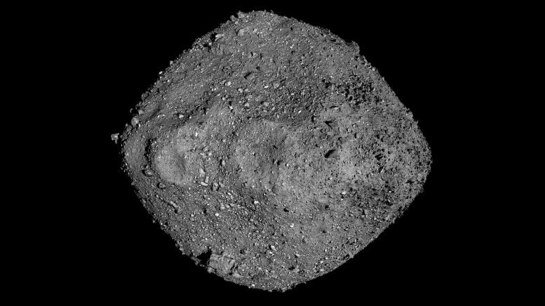 Asteroit Bennu Mozaiği OSIRIS-REx