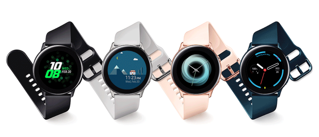 Galaxy Watch Active | Resim kredisi - Samsung - Saati izleyin: Galaxy Watch'un yıllar içindeki geçmişi