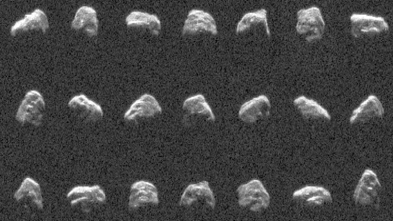 Asteroid 2024 MK Goldstone Güneş Sistemi Radarı