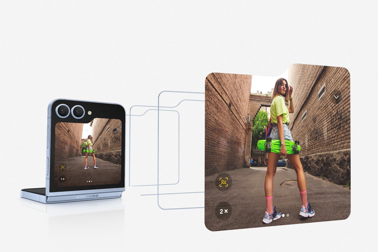 Resim Kaynağı - Samsung - Galaxy Z Flip 6, 50MP kamera yükseltmesi ve yapay zeka özellikleriyle karşımızda: artık toza dayanıklı!