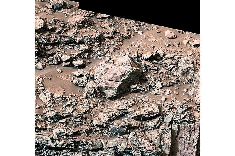 NASA'nın Curiosity keşif aracı Mars'taki bir kayada sürpriz keşfetti