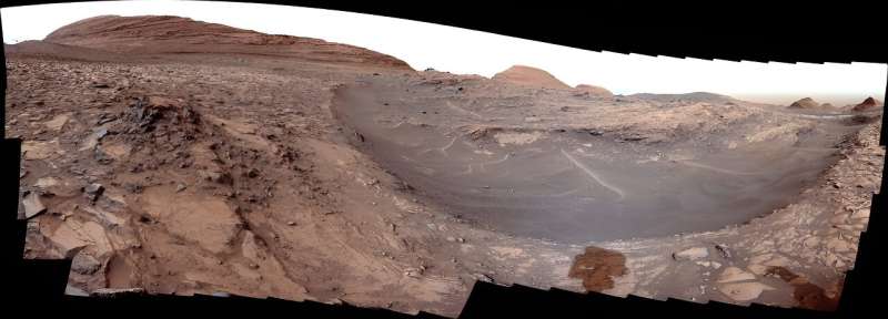 NASA'nın Curiosity Rover'ı Mars'taki bir kayada sürpriz keşfetti