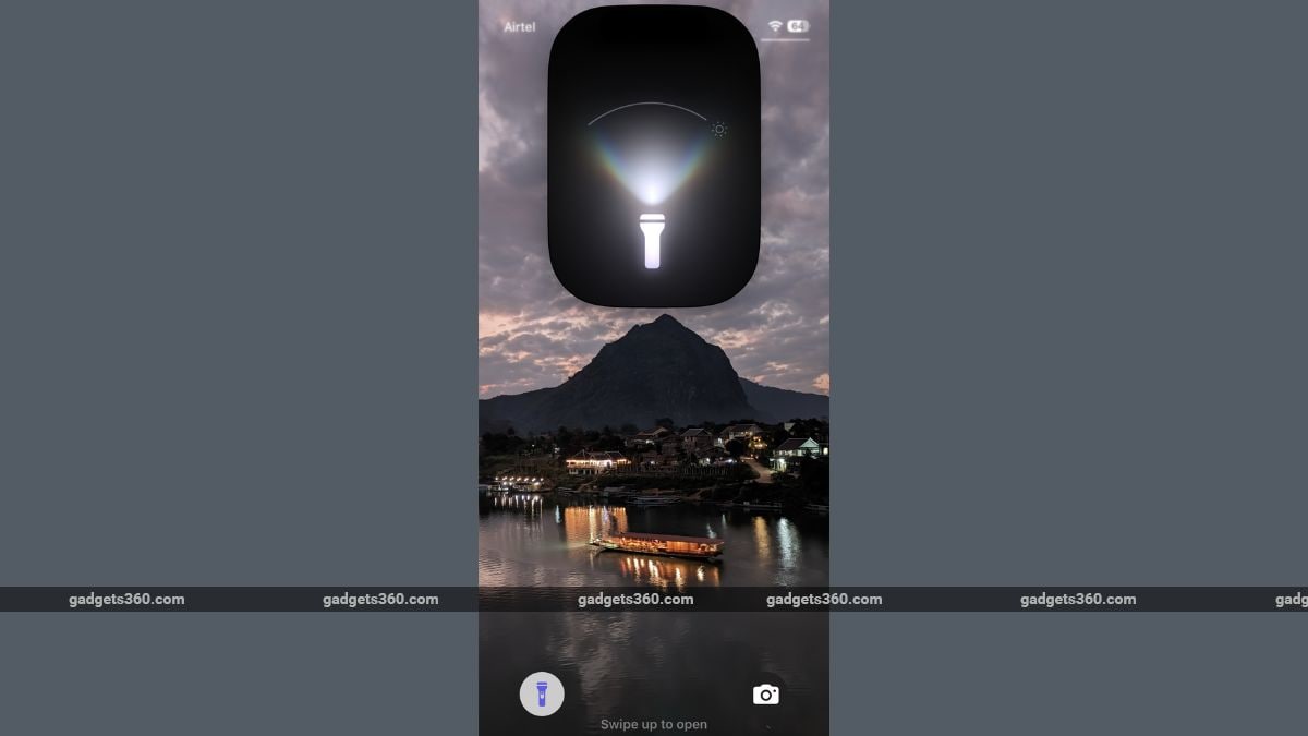 ios 18 el feneri iOS 18'de Yeni El Feneri Kullanıcı Arayüzü
