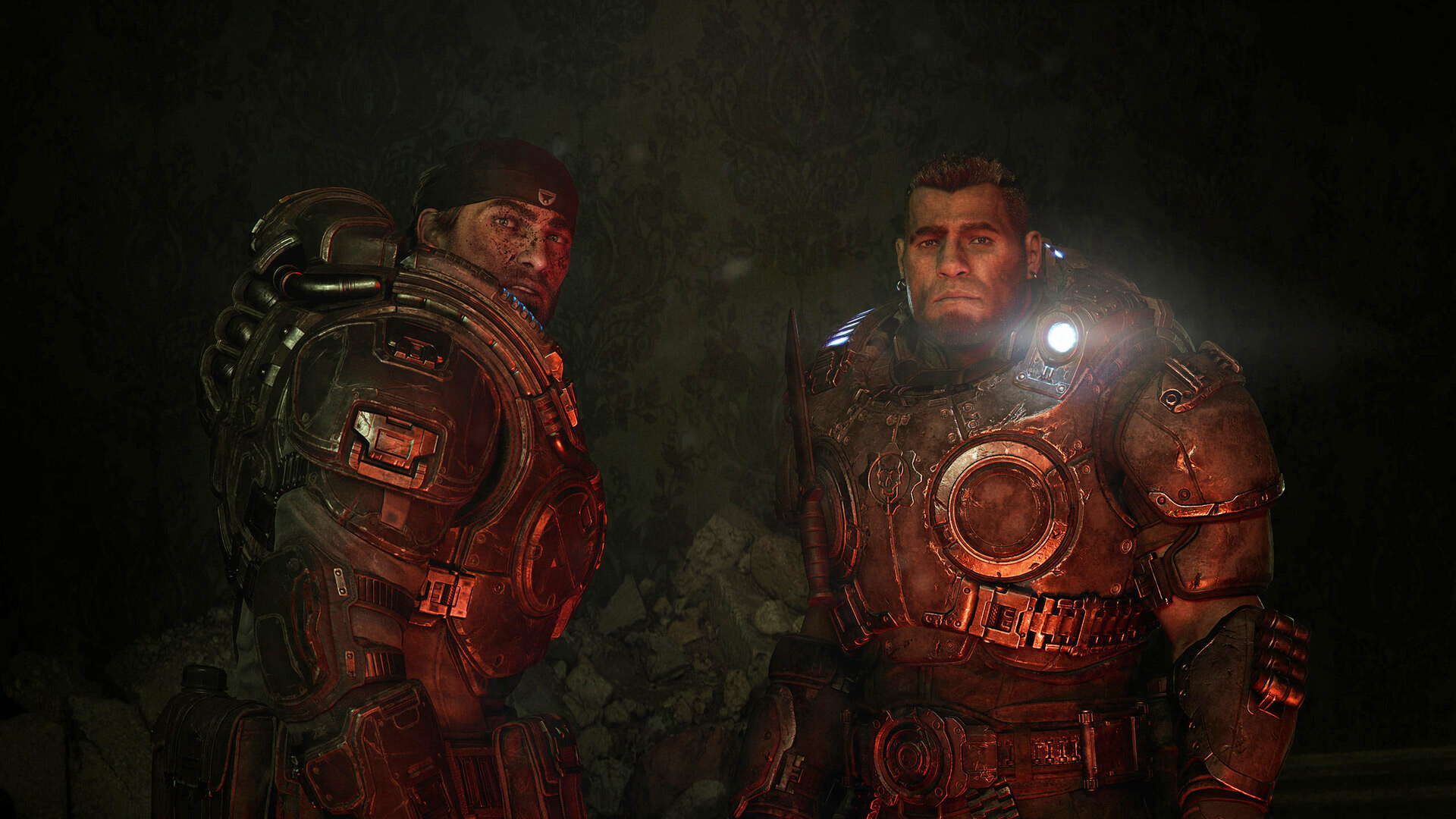 Gears of War E-Günü çıkış tarihi: Marcus ve Dom COG zırhı giyiyor