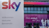 Münih'teki Sky Almanya logosu