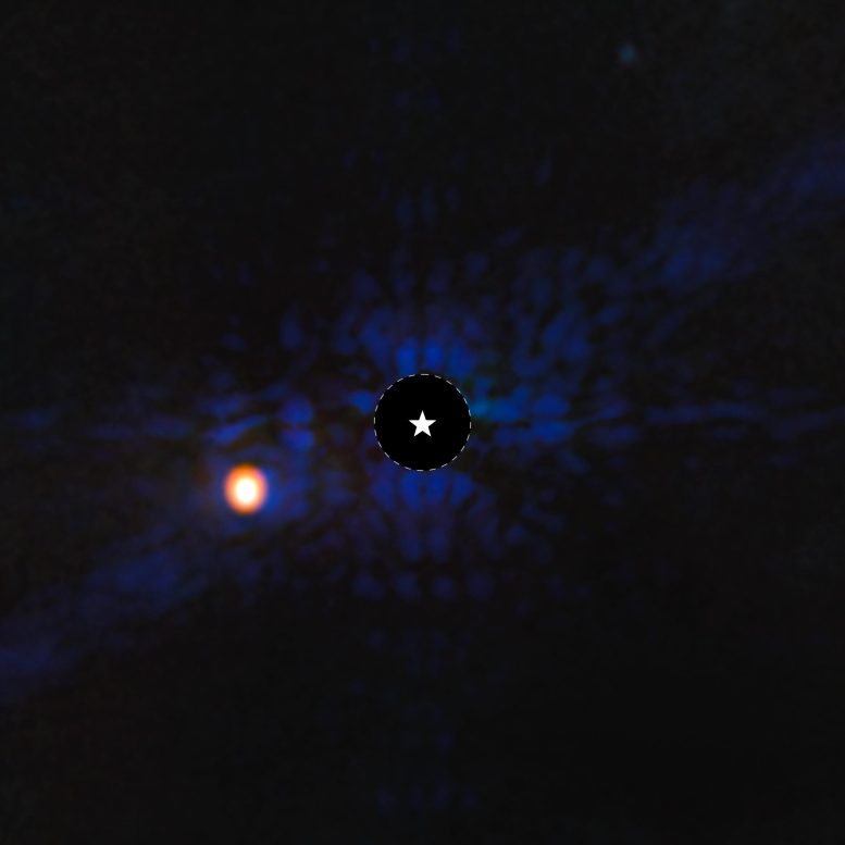 Epsilon Indi Ab Exoplanet (Webb MIRI Görüntüsü)