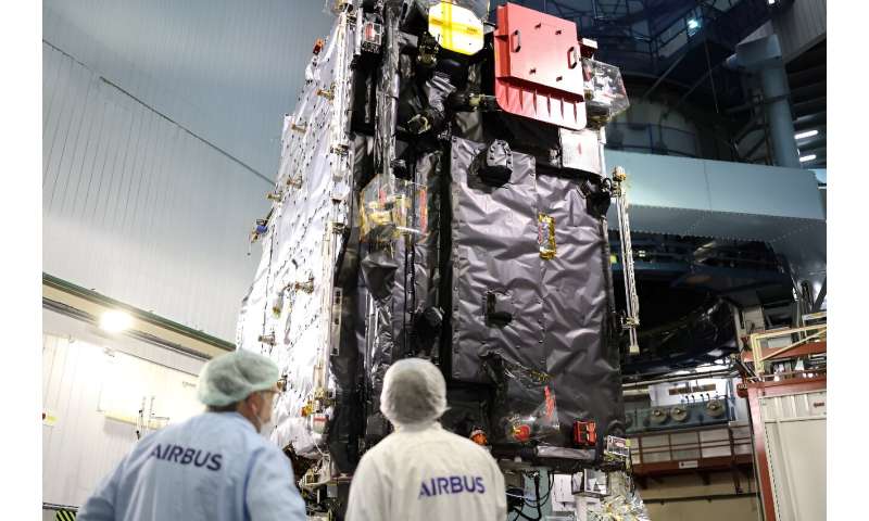 Uzay aracı, Jüpiter'e sekiz yıllık yolculuğuna başlamadan önce, 2023'te görüntülendi