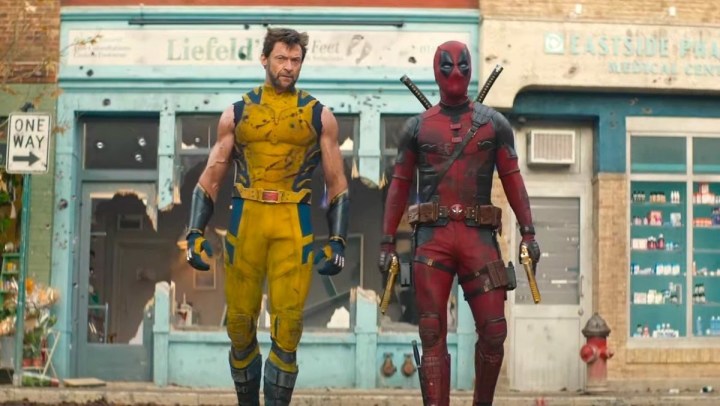 Deadpool ve Wolverine "Deadpool & Wolverine"de bir arada.