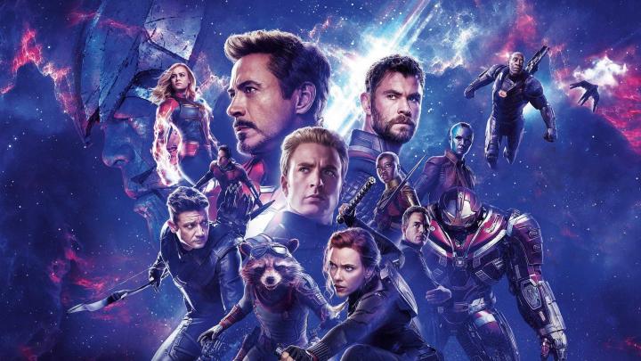 "Avengers: Endgame" için bir poster.