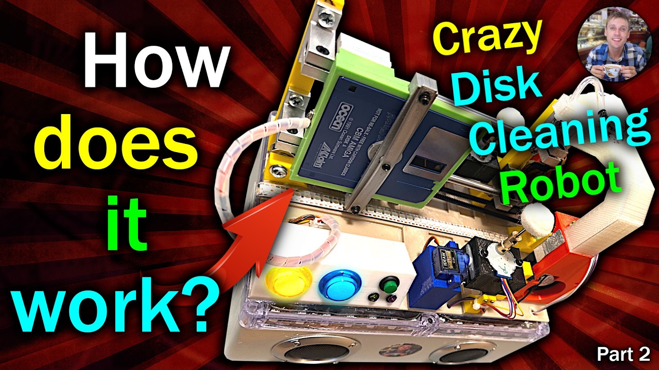 Crazy Disco Disk Temizleme Makinesi - DEMO ve Nasıl Çalışır - YouTube