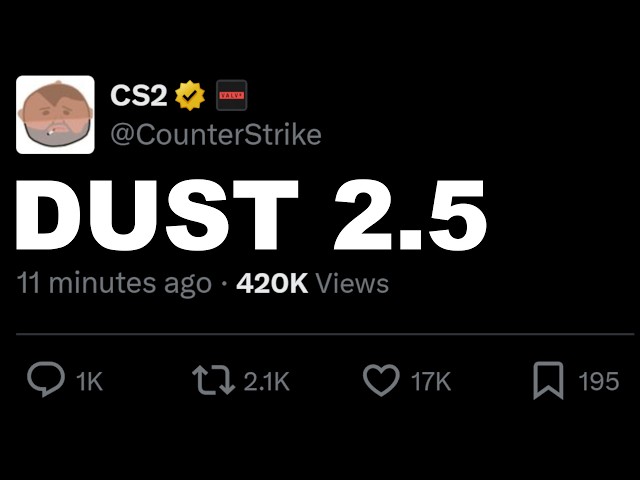 23 yıl sonra, yeni Counter-Strike 2 yaması ikonik Dust’ı dönüştürüyor