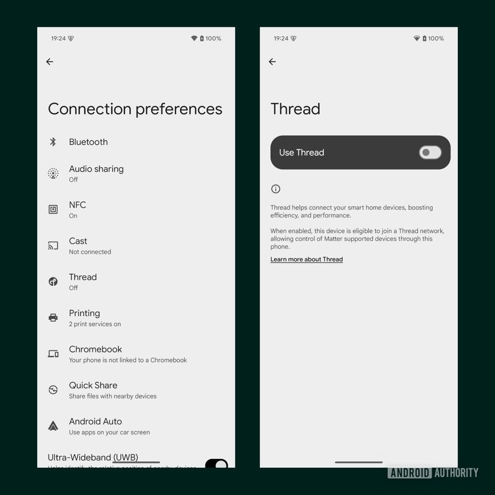 Android 15, Thread protokolünü destekleyerek Matter akıllı ev cihazlarını benimseyecek