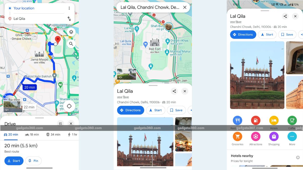 google haritalar yeni tasarım Google Haritalar