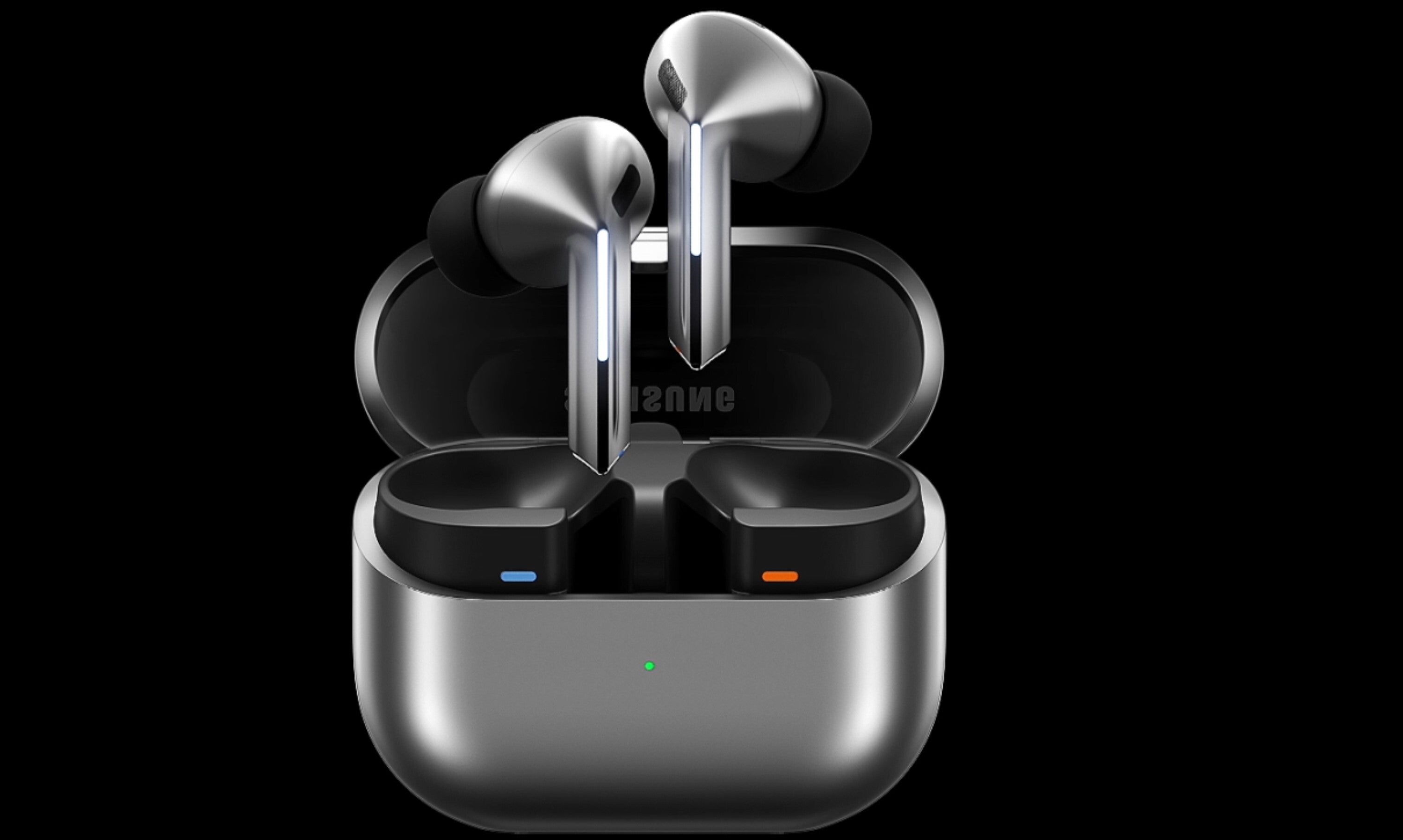 Galaxy Buds 3 serisi kılıflar, fütüristik tasarımda bir uygulama - Apple'ın AirPods'ları, Samsung Galaxy Buds 3 serisinin yanında oldukça sıkıcı görünüyor