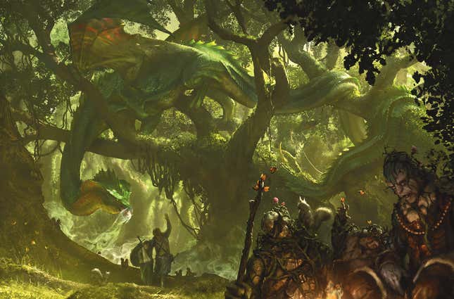 Dungeons & Dragons' New Era'nın Yeşil Ejderhalarını Tanıyın başlıklı makalenin görseli