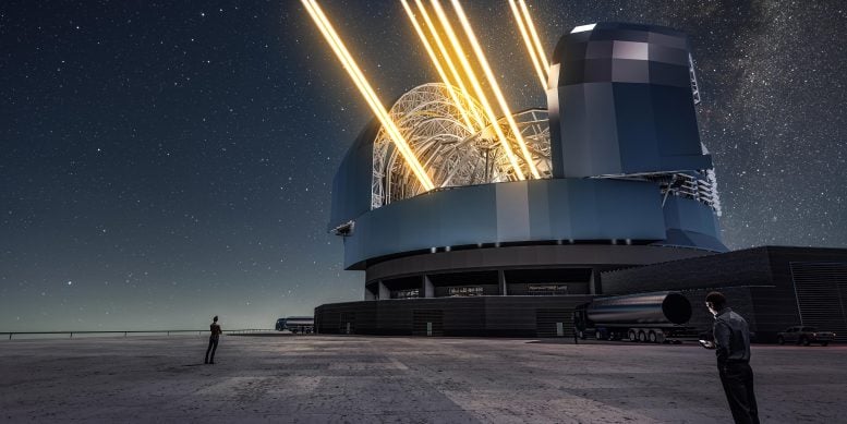 Dünyanın En Büyük Teleskop Aynası Yıldızları Dünyaya Yaklaştıracak