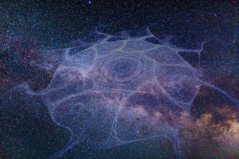 Galaktik Özellikler Karanlık Maddenin Görünmez Elini Ortaya Çıkarıyor