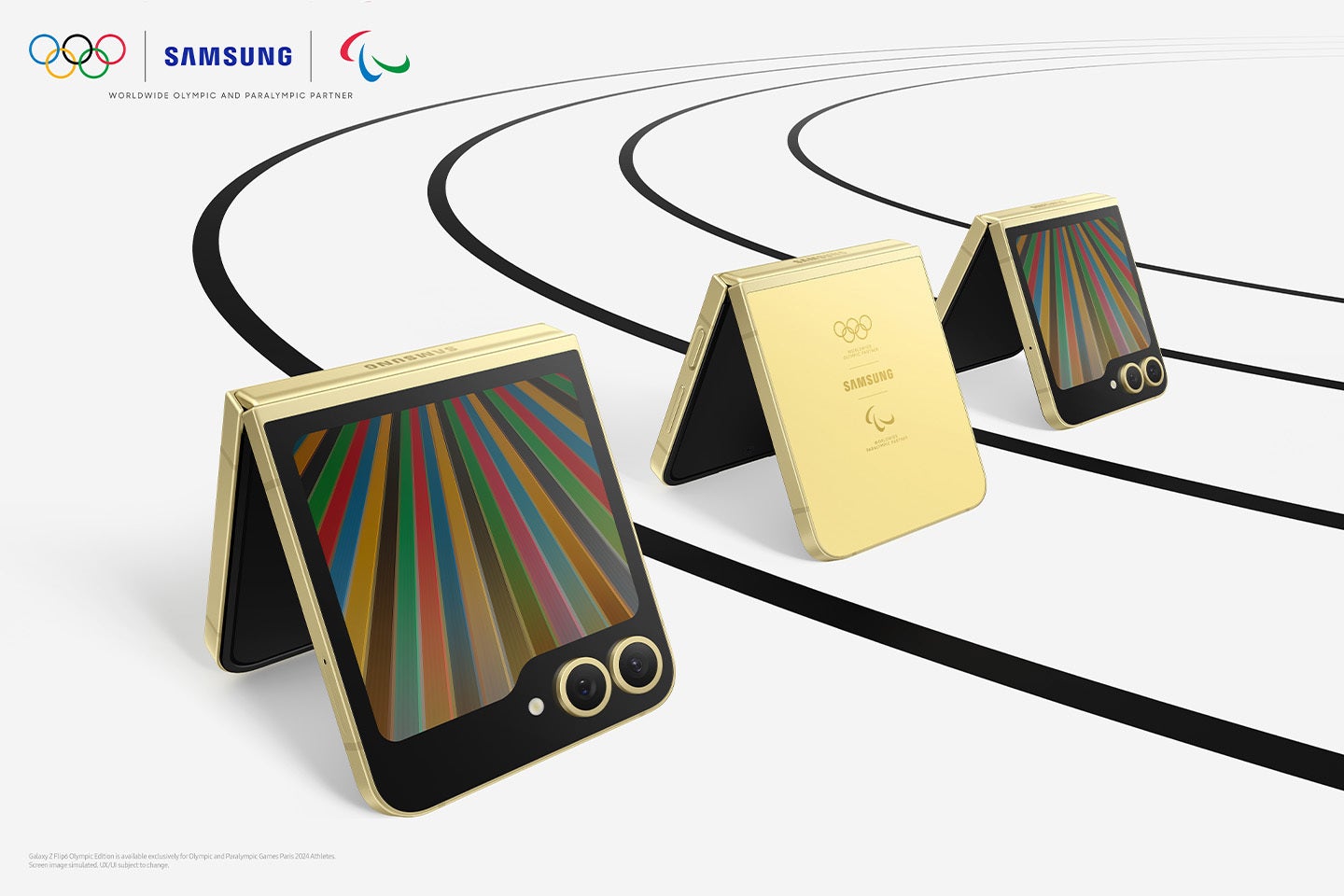 Galaxy Z Flip 6 Olympic Edition. | Görsel Kaynağı - Samsung - Galaxy Z Flip 6 Olympic Edition: Olimpiyat sporcuları için yapılmış katlanabilir bir model!