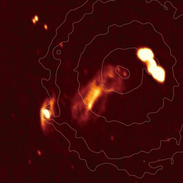 Gökbilimciler Hydra Galaksi Kümesinde Açıklanamayan Uçan Tilki Keşfetti