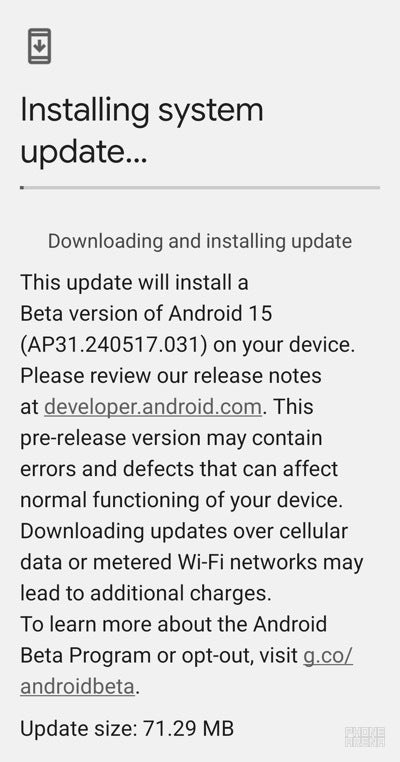Google, Android 15 Beta 3.1 ile yeni hata düzeltmeleri yayınlıyor