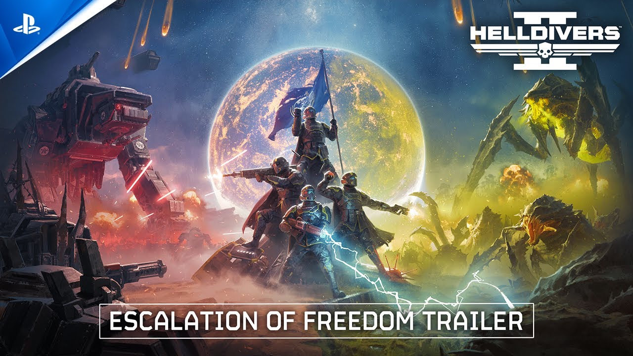 Helldivers 2 - Escalation of Freedom Duyuru Fragmanı | PS5 ve PC Oyunları - YouTube