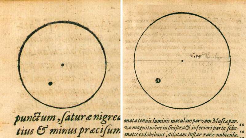 Kepler’in 1607’deki öncü güneş lekesi çizimleri 400 yıl sonra güneş gizemlerini çözüyor