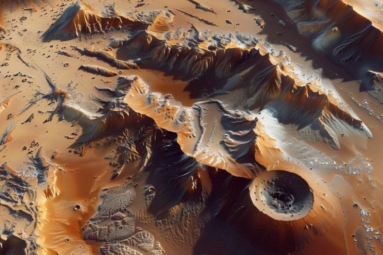 Mars’ın Soğuk ve Buzlu Geçmişi Yeni Araştırmayla Ortaya Çıktı