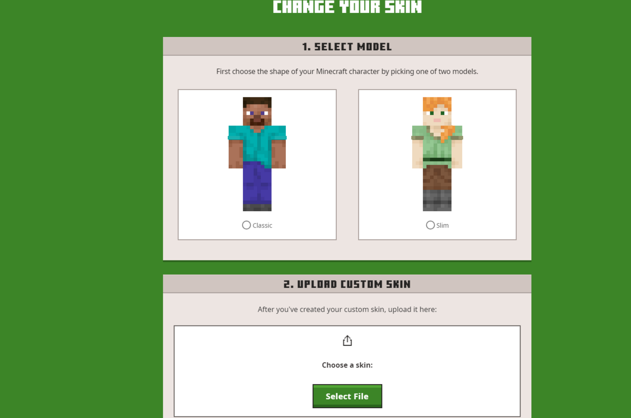 Minecraft Skininizi Nasıl Değiştirirsiniz