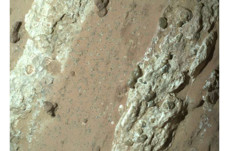 NASA’nın Mars keşif aracı fosilleşmiş mikropları barındırabilecek kayayı yakaladı
