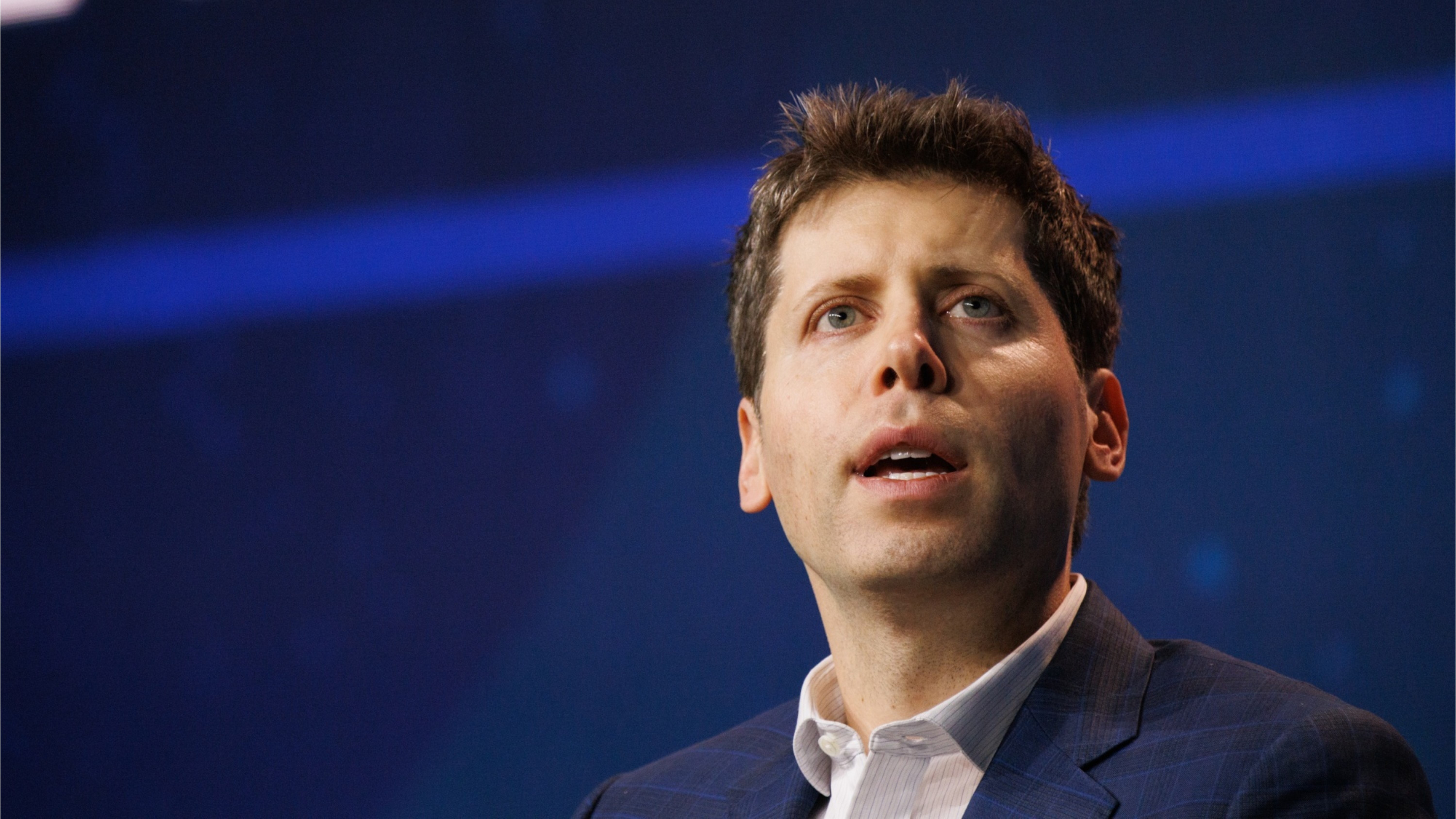 Openai CEO'su Sam Altman yapay zeka devrim forumuna katılıyor. New York, ABD - 13 Ocak 2023
