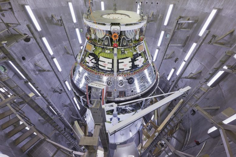 Orion Uzay Aracı, Dünya’dan Ayrılmadan Uzayın Vakumunda Bir Test Dönüşü Yapacak