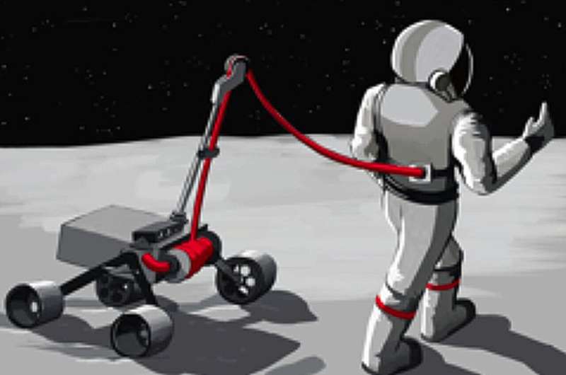 Robotik gezici, astronotların Ay yürüyüşlerine destek olabilir